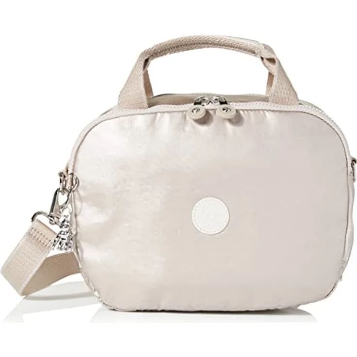 Kipling PALMBEACH, große Kulturtasche (mit Trolleyhülle), 20,5 cm, 7 l, Metallic Glow