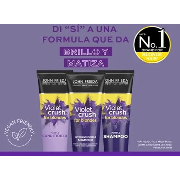 John Frieda Violet Crush For Blondes Champoo 250 ml – Bild 4