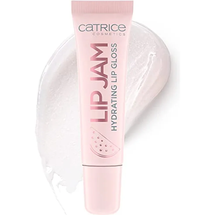 Catrice Lip Jam Hydrating Lip Gloss, Nr. 010, Pink, Anti-Aging, feuchtigkeitsspendend, natürlich, glänzend, vegan, ohne Alkohol, ohne Konservierungsstoffe, ohne Parabene, 1er Pack (10ml)