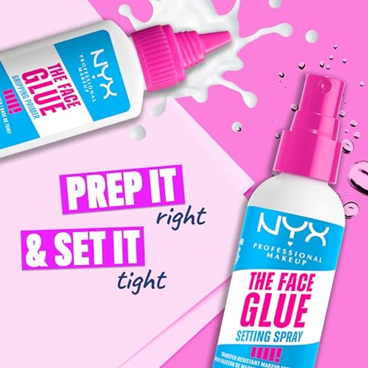 NYX Professional Makeup The Face Glue Primer, Make-up Grundierung für glatte Haut, 35 ml – Bild 5