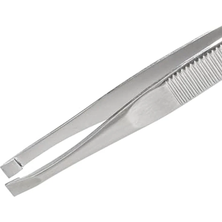 remos professional body care REMOS Pinzette aus rostfreiem Edelstahl mit gerader Spitze - 8 cm, rutschsicher und hygienisch – Bild 2