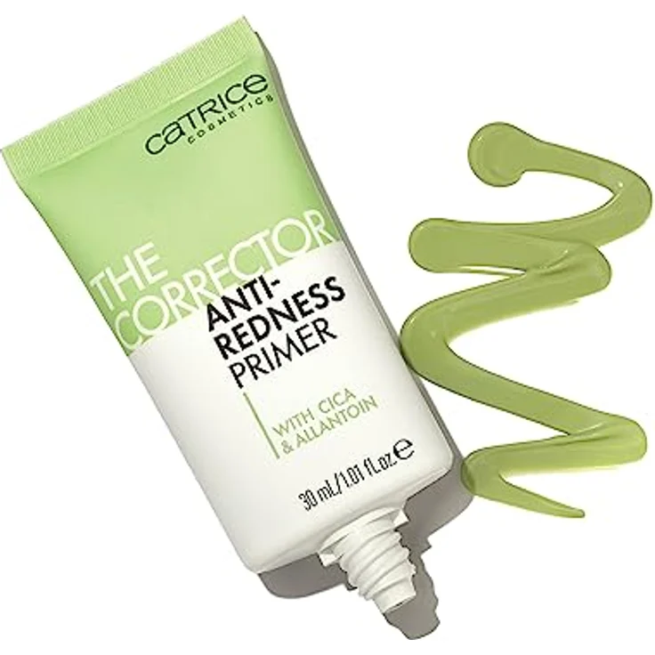 Catrice The Corrector Anti-Redness Primer, Grün, langanhaltend, pflegend, porenverfeinernd, für trockene Haut, vegan, ölfrei, ohne Parfüm, ohne Alkohol, 1er Pack (30ml) – Bild 5