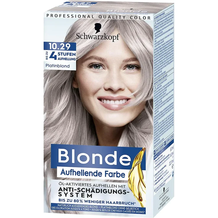 Blonde Aufheller 10.29 Aufhellende Farbe Platinblond Stufe 3 Aufhellung & Blondierung 142 ml – Bild 1