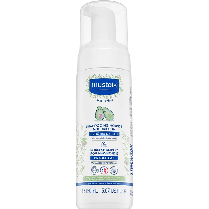 Mustela Foam Shampoo For Newborns 150 ml