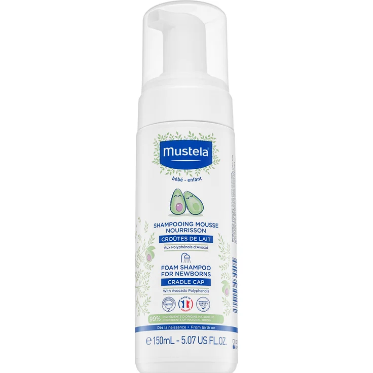 Mustela Foam Shampoo For Newborns 150 ml