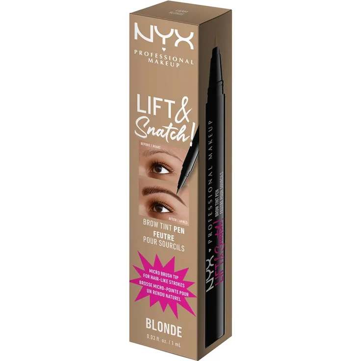 NYX Professional Makeup Lift & Snatch Brow Tint Pen Augenbrauenstift 1 ml Nr. LAS01 - Blonde – Bild 1