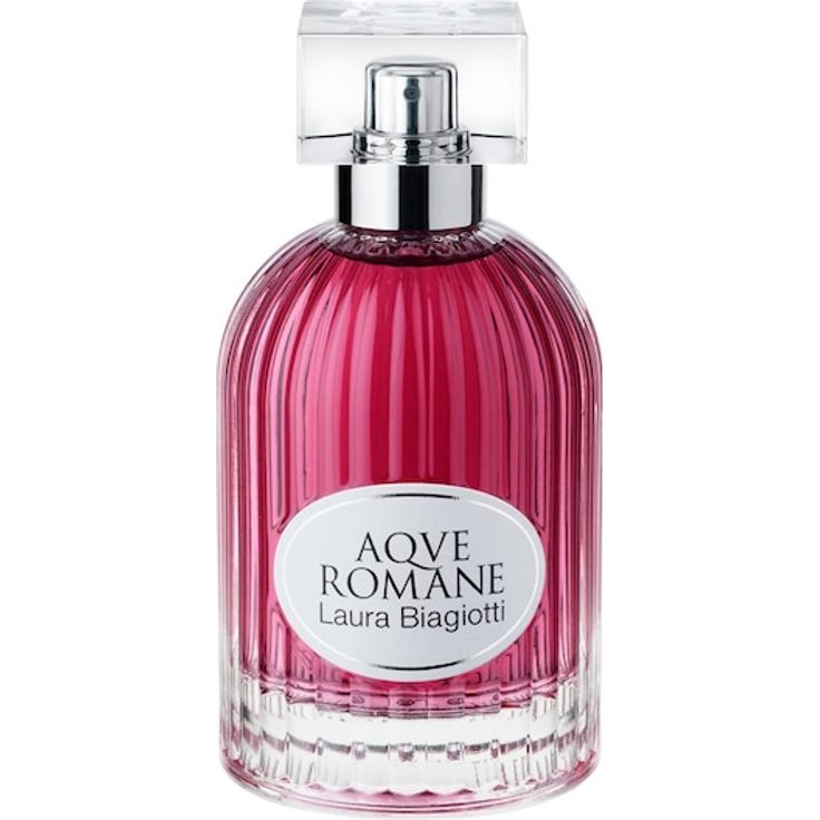 Laura Biagiotti AQVE ROMANE Uva Dulcis, Eau de Toilette Spray Damen 100 ml im pinken Flakon