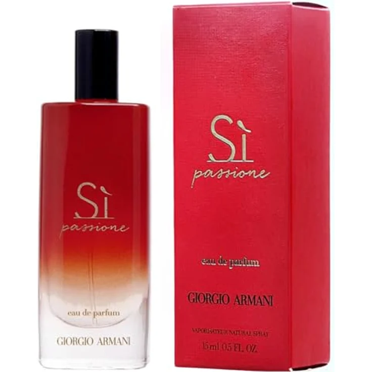 Armani Beauty Giorgio Armani Si Passione 15 ml Damenduft mit Blackcurrant Liqueur und Patchouli Oil – Bild 1
