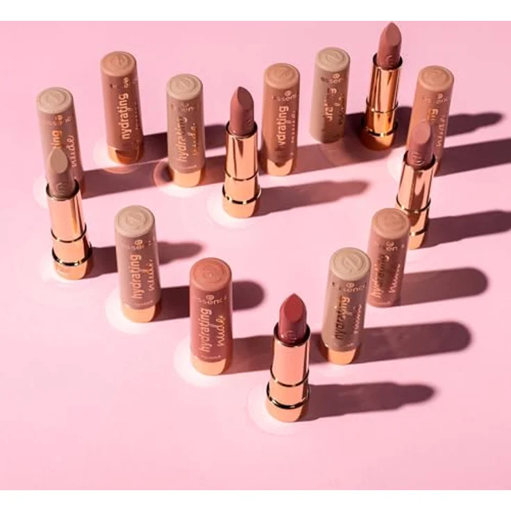 essence Hydrating Nude Lippenstift 3.5 g DELICATE – Bild 6