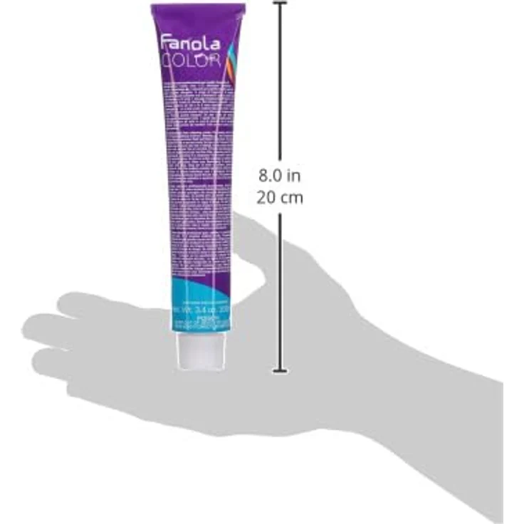 Fanola Hair Color Färbecreme 5.1 Hellbraun Asch 100 ml – Bild 4