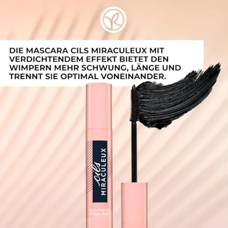 Yves Rocher CILS MIRACULEUX Mascara Schwarz - Mehr Volumen und definierte Wimpern, ohne Verkleben - 7.8ml – Bild 2