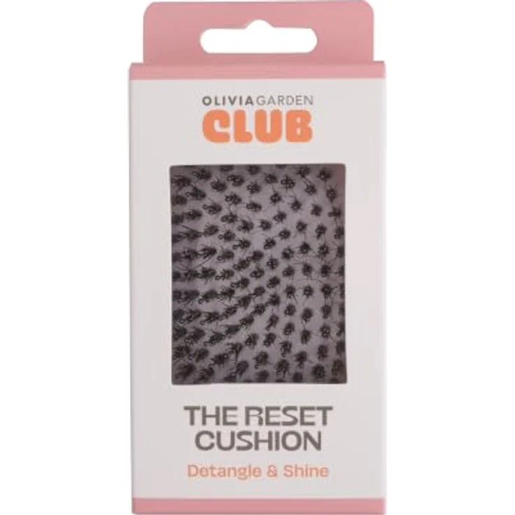 Olivia Garden Club THE RESET CUSHION, Detangling & Shine Cushion Haarbürste für Damen, pink, sanftes Entwirren und glänzendes Finish, geeignet für verschiedene Haartypen und Längen – Bild 1