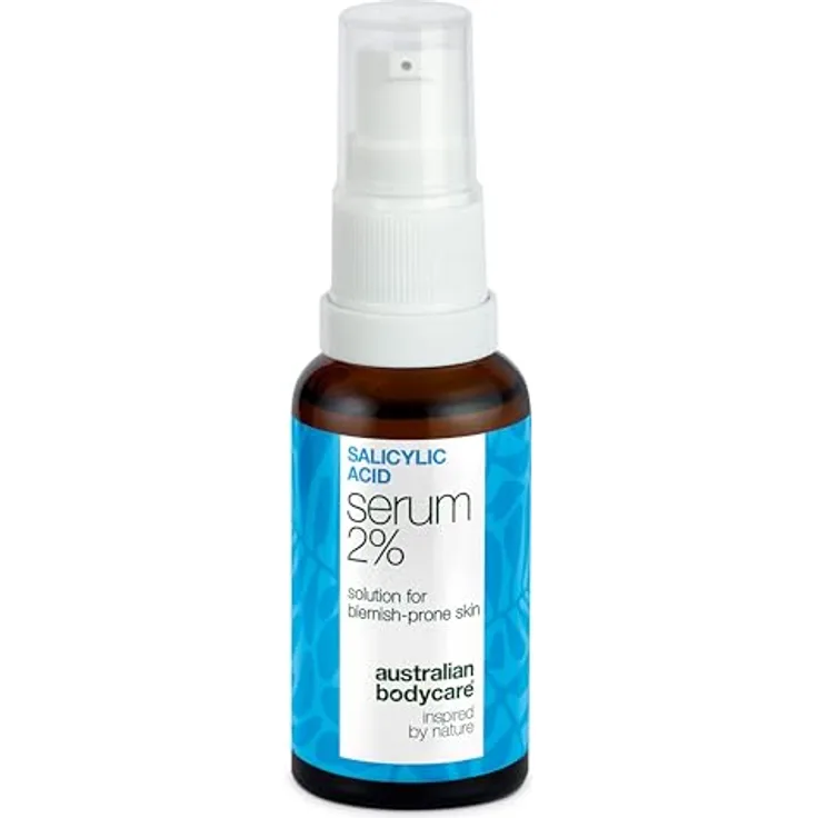 Australian Bodycare Salicylic Acid Serum, Gesichtsserum für fettige und problematische Haut mit 30 ml Salicylsäure, reduzieren Talgproduktion und verfeinern Poren