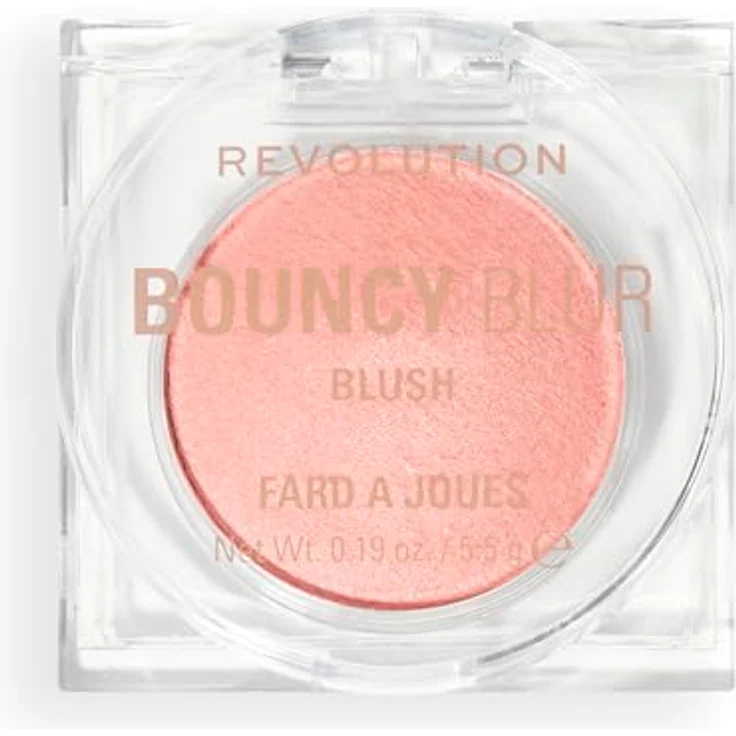 Revolution Bouncy Blur Blush 5,5 g Rouge in PEACHY PINK für einen strahlenden Teint – Bild 2