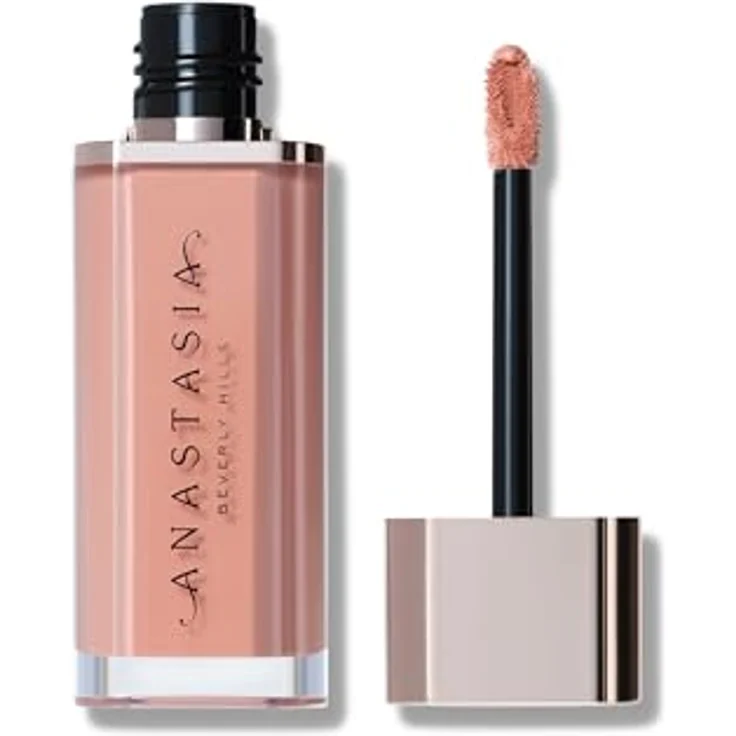 Anastasia Beverly Hills Lip Velvet Lipgloss, hochpigmentiertes Lippenmousse mit True-Matte-Finish, Farbe Crush, 3,5 g – Bild 2