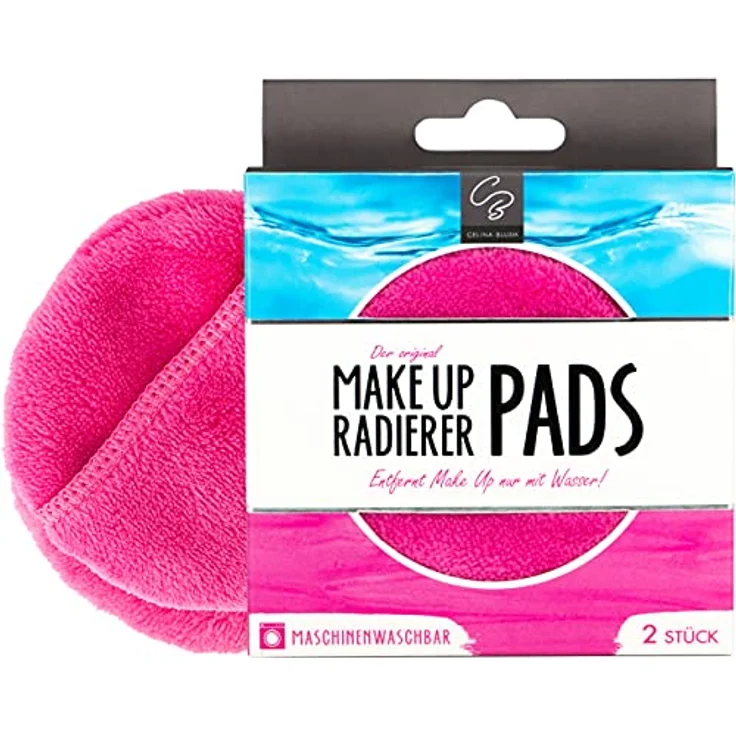 Der original MakeUp Radierer | Microfaser Abschminktuch (PAD | 2 Stück, Pink) – Bild 1