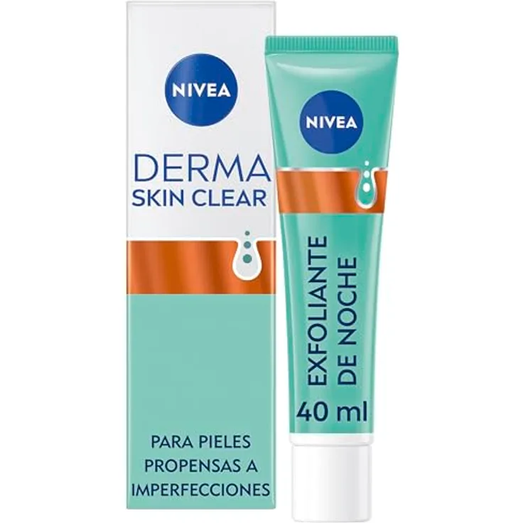 NIVEA Derma Salicylic & Glycolic Acid Night Peeling, 40 ml, Gesichtsreinigung