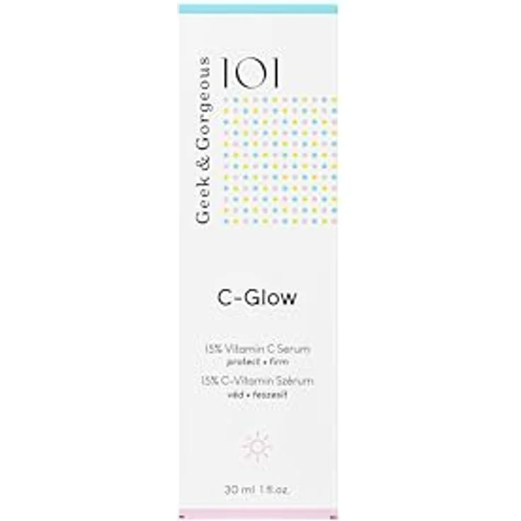 Geek & Gorgeous - C-Glow - Serum mit 15% Vitamin C für das Gesicht, 30 ml, Hochdosiert, Leistungsstarke Gesichtspflege, Klinisch getestet – Bild 2