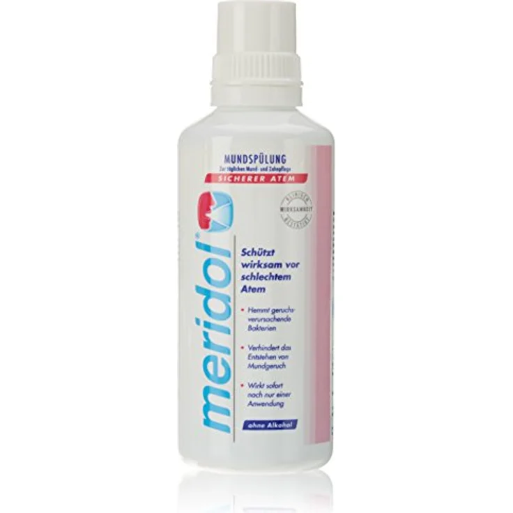 meridol SICHERER ATEM Mundspülung 400 ml Mundspülung frischer Atem – Bild 2