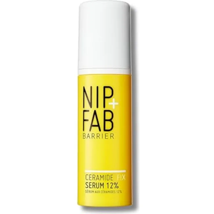 NIP+FAB Ceramide Fix 12 %, Gesichtsserum mit Ceramiden, 50 ml, für empfindliche Haut, vegan, nicht parfümiert
