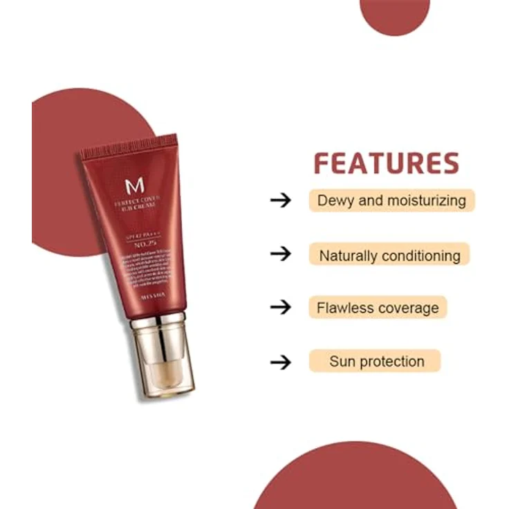 MISSHA M Perfect Cover B.B BB Cream 50 ml Nr. 25 - Warm Beige – Bild 3