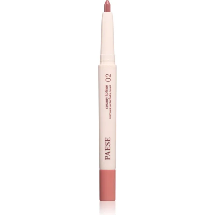 Paese Creamy Lip Liner, Konturenstift für die Lippen, Farbton 02 Blush Crush, 0.6 g, langanhaltend und präzise Anwendung