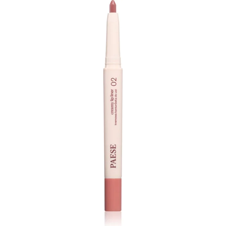 Paese Creamy Lip Liner, Konturenstift für die Lippen, Farbton 02 Blush Crush, 0.6 g, langanhaltend und präzise Anwendung