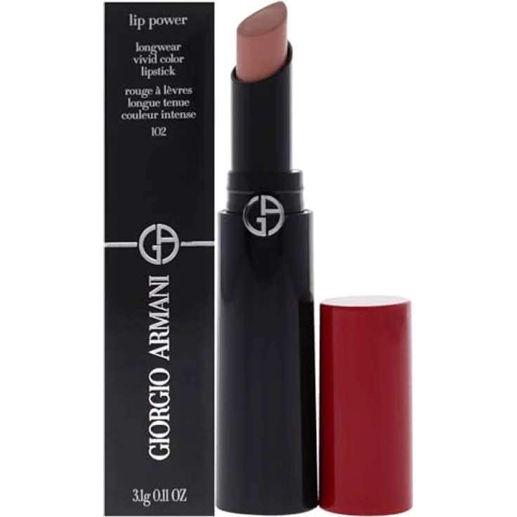 Giorgio Armani Lip Power 102, 3,1 g, Hochpigmentierter Lippenstift – Bild 1