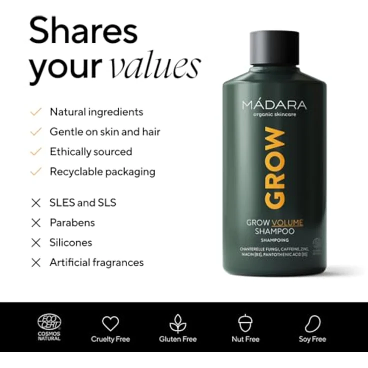 Madara Hair Grow Volume Shampoo 250 ml – Bild 5
