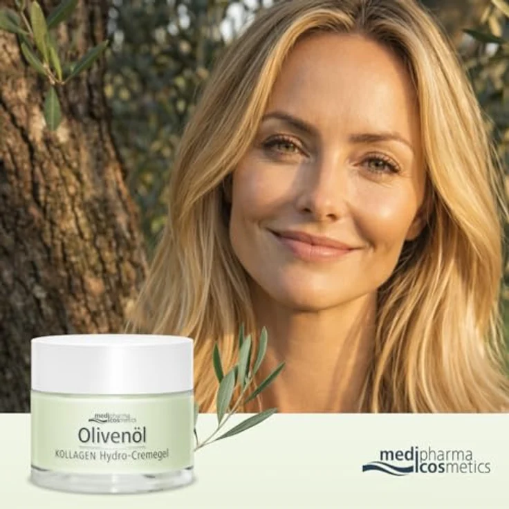 Dr. Theiss Olivenöl Kollagen Hydro-Cremegel, erfrischendes Gesichtscreme-Gel, 50 ml – Bild 3