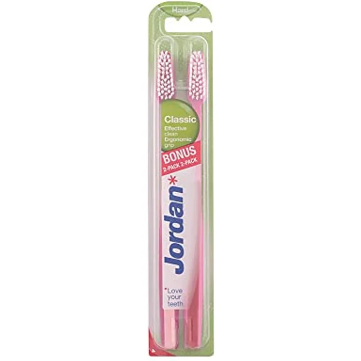 JORDAN Cepilllo De Dientes Classic Duro, 1 Stück  – Bild 2