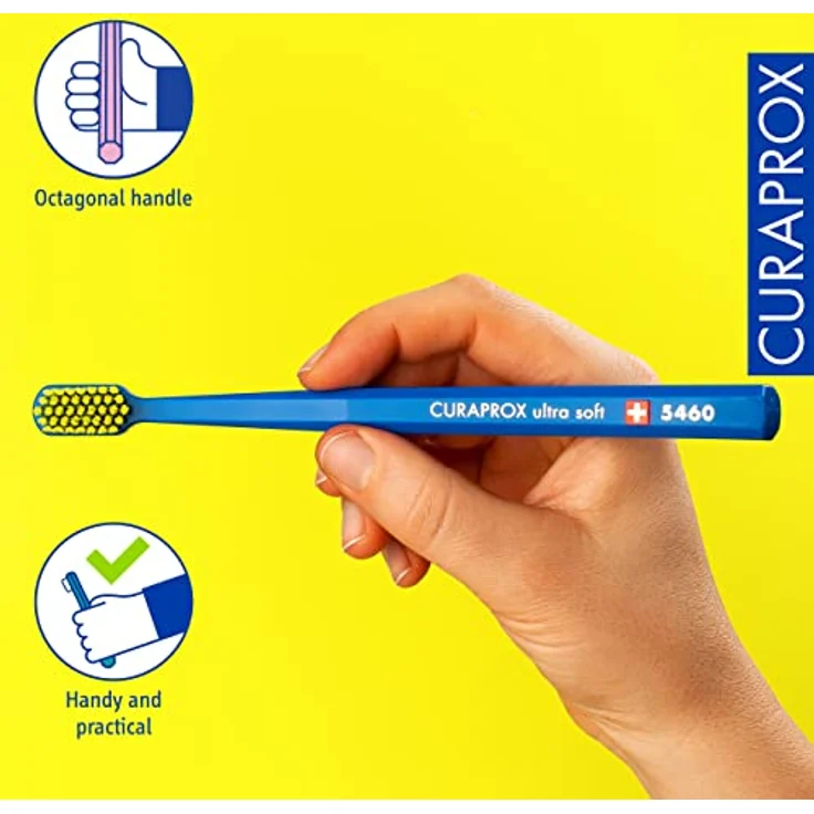 Curaprox CS 5460 Ultra Soft Handzahnbürste, 1 Stück, Farblich sortiert - Preisvergleich – Bild 5