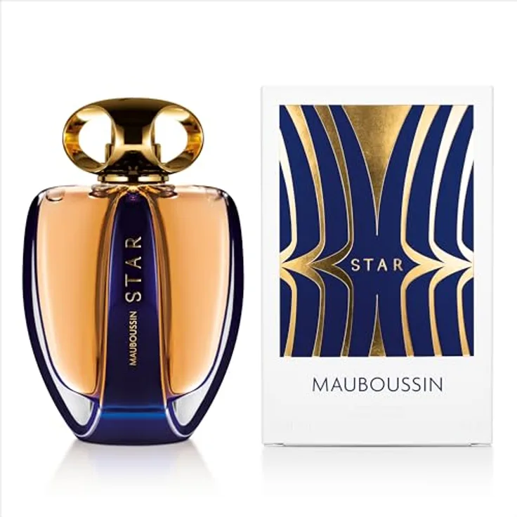 Mauboussin - Star 90 ml – Eau de Parfum Damen – Holzig & Amber - Königsblau & Gold