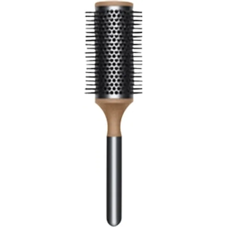 Dyson Runde Volumenbürste, 45 mm Rundbürste für mittellanges bis langes Haar mit gewichtetem Griff und luftdurchlässigem Zylinder