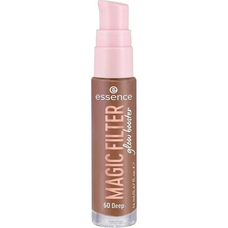 Essence Magic Filter Glow Booster Primer, Make-up-Primer mit leichter Deckkraft, 14 ml, Farbe 60 - DEEP