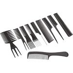 Carbon Kamm Set Frisierkämme Profi Haar Styling Kämme [10er Set]