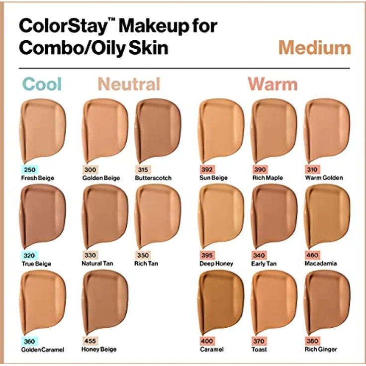 Revlon ColorStay Combination/oily skin #370-toast 30 ml – Bild 2