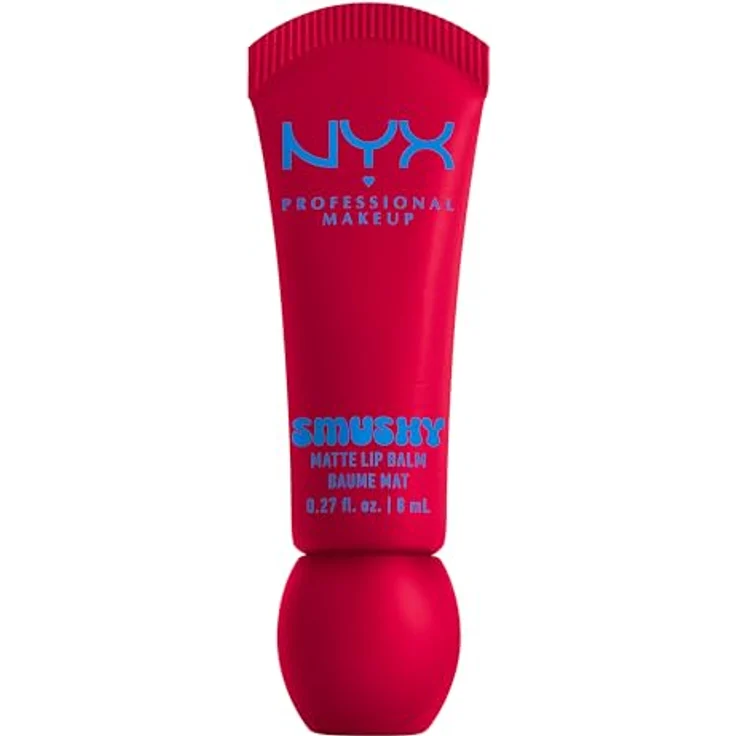 NYX Professional Makeup Smushy Matte Lip Balm, Lippenbalsam 8 ml mit veganer Formel und samtig-mattem Finish – Bild 1