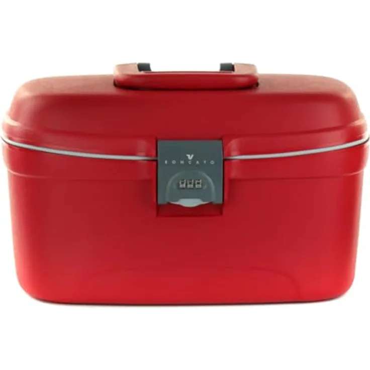 Roncato, Necessaire, Light - Beauty Case, Rot, (13 l) - Widerstandsfähiges und wasserbeständiges Beauty Case mit 13 Litern Volumen