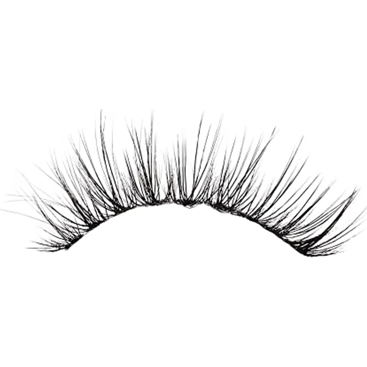 KISS Lash Couture Naked Drama Collection 4 Paar künstliche Wimpern, Ruffle, volle und flauschige Faux Mink Fake Lashes mit flexiblem KISS Wimpernband, inklusive Wimpernkleber – Bild 5