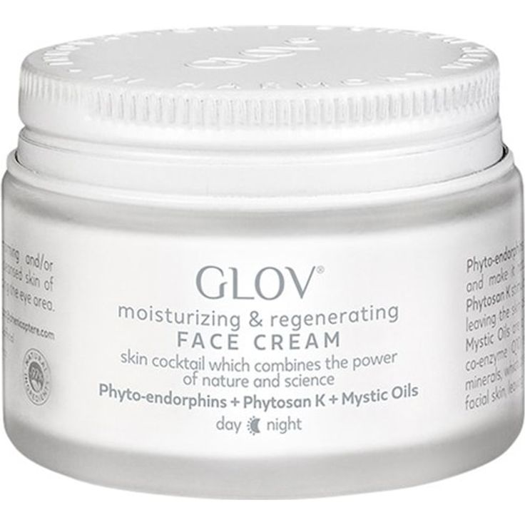 GLOV Moisturizing & Regenerating Face Cream, Gesichtscreme für Damen mit Phyto-Endorphinen und Mystic Oils, 50 ml