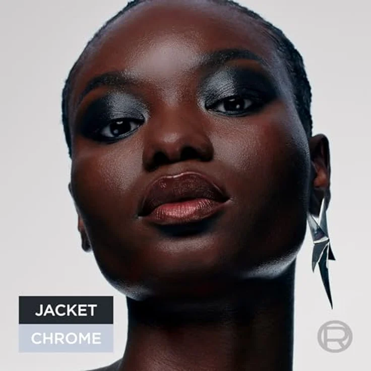 L'Oréal Paris x Mugler Limited Edition Lidschatten Palette Midnight, Hoch-pigmentierte Formel für dramatische Augenlooks, 8 g – Bild 4