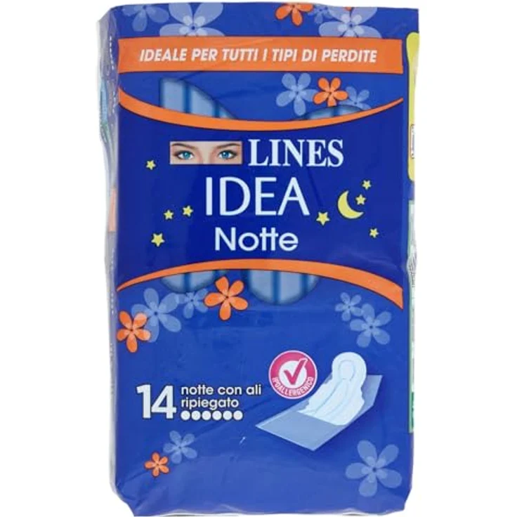 ACE Lines Idea Notte X 14 Ripiegato, Damenbinden, FATER – Bild 1