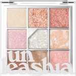 Unleashia Glitterpedia Eye Palette, Lidschattenpalette Farbton No.1 All Of Glitter, 6.2 g mit intensiver Pigmentierung und Glitzereffekt