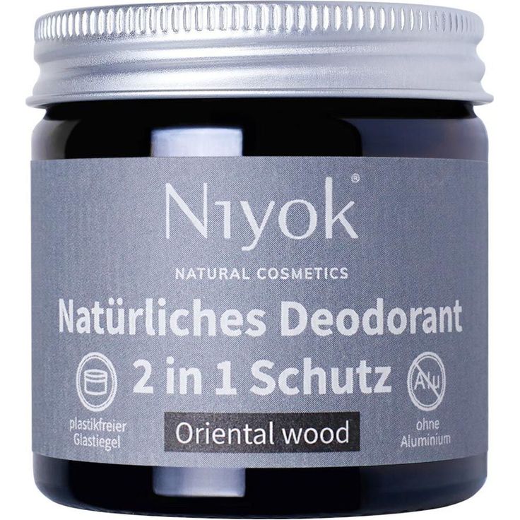Niyok - 2in1 Deodorant Creme Oriental wood - 40 ml