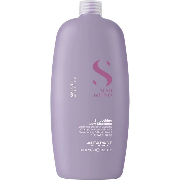 Alfaparf SEMI DI LINO SMOOTH smoothing low shampoo 1000 ml – Bild 1