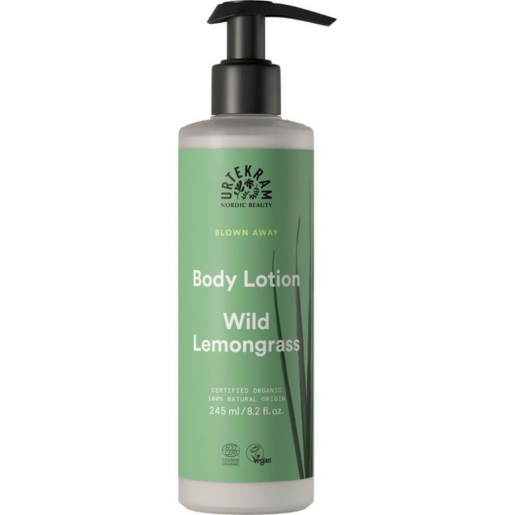 Urtekram Wild Lemongrass - Body Lotion Bodylotion 245 ml