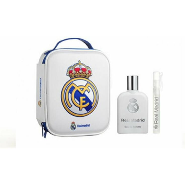 Real Madrid 2019 Set Eau de Toilette (EdT) 100 ml + Deodorant Roll-On 10 ml + Tasche