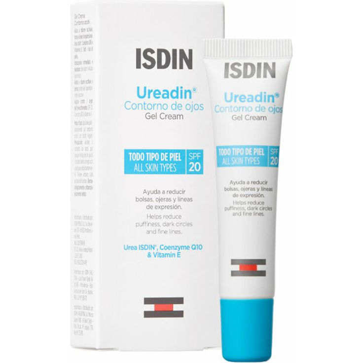 Isdin Ureadin Eye Contour Gel Cream Spf20 15 ml mit pflegender Wirkung