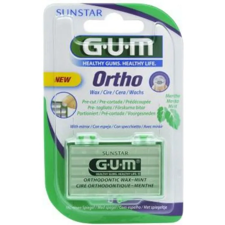Gum Orthodontic Wax Mint Bracket Cleaning 1 Pc Bracket Care